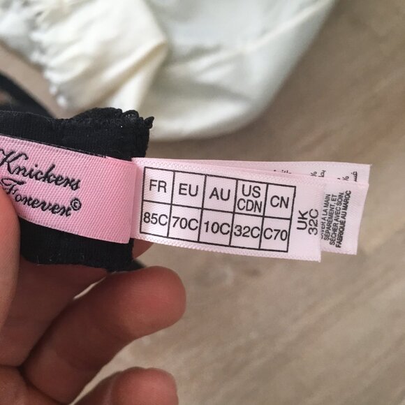 New without tags -  Agent Provocateur Bethanie Black Peach Bra (size 32C) - Picture 5 of 5